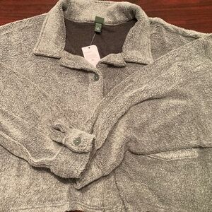 Wild Fable Xtra-Large Gray Button Down Sweater Jacket